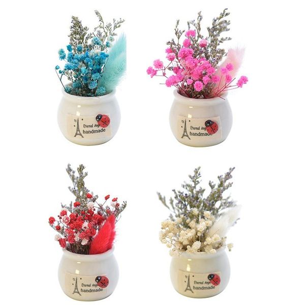 decorative flowers & wreaths dried flower mini home car-mounted potted ornaments gypsophila vase hand gift valentine grass decoration fall
decorative flowers & wreaths dried flower mini home car-mounted potted ornaments gypsophila vase hand gift valentine grass decoration fall