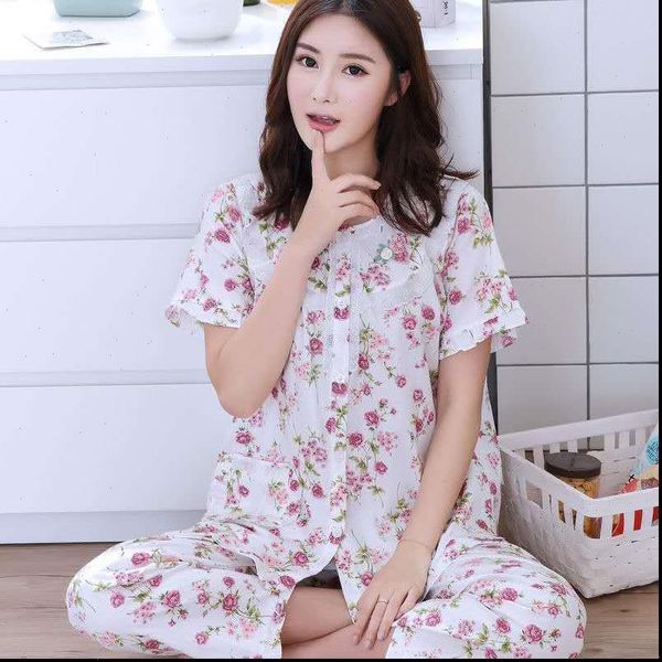 pajamas set plaid short womens sleepwears long sleeve autumn winter pyjama fashion mom pure cotton homewear, Black;red
pajamas set plaid short womens sleepwears long sleeve autumn winter pyjama fashion mom pure cotton homewear, Black;red