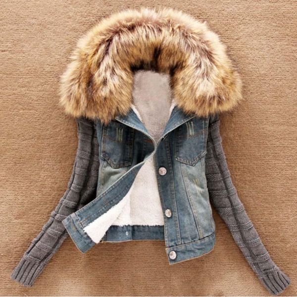women's trench coats women cowboy cotton coat fur collar parkas jacket long sleeve winter fashion short 2021 large size ko158, Tan;black
women's trench coats women cowboy cotton coat fur collar parkas jacket long sleeve winter fashion short 2021 large size ko158, Tan;black