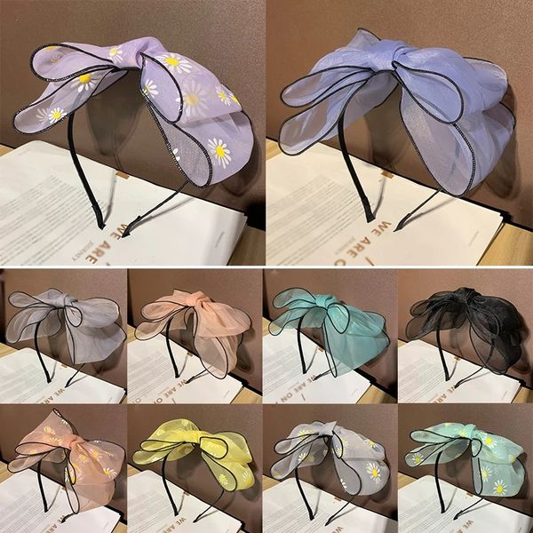 women headband double layers gauze bow head hoop fairy organza hair hoop big bowknot hairbands girls hair accessories, Silver
women headband double layers gauze bow head hoop fairy organza hair hoop big bowknot hairbands girls hair accessories, Silver