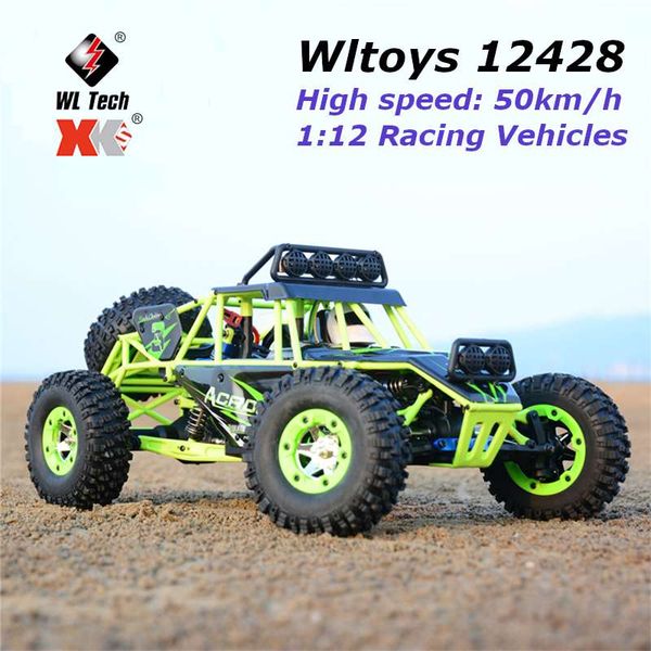 Wltoys 12428 RC Car 4WD 2.4Ghz 50km/h 112 Radio Remote Control Crawler Off-road Model Toy High Speed Vehicle With LED Light
Wltoys 12428 RC Car 4WD 2.4Ghz 50km/h 112 Radio Remote Control Crawler Off-road Model Toy High Speed Vehicle With LED Light