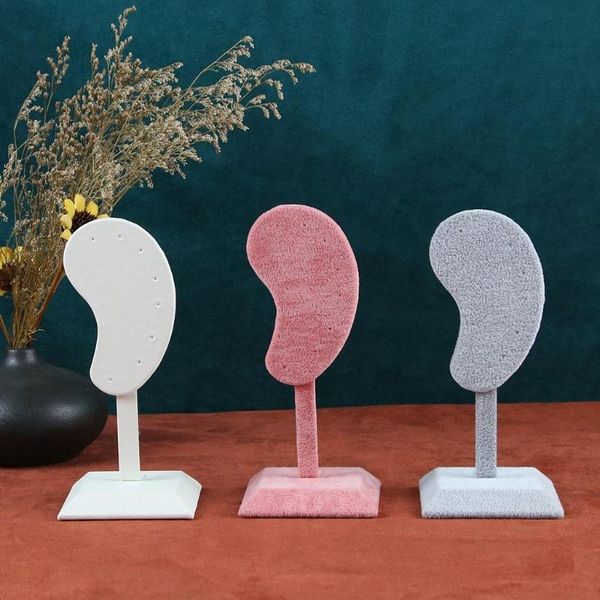 hooks & rails fashion ear shaped earring display stand microfiber holder clip stud jewelry organizer
hooks & rails fashion ear shaped earring display stand microfiber holder clip stud jewelry organizer