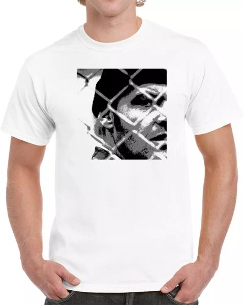 one flew over the cuckoo's nest 70s jack nicholson classic award movie fan t shi, White;black
one flew over the cuckoo's nest 70s jack nicholson classic award movie fan t shi, White;black