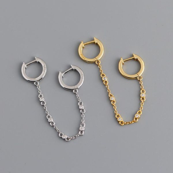 hoop & huggie enosola 925 sterling silver cuban link chain crystal zircon double earrings for women piercing earring jewelry pendientes, Golden;silver
hoop & huggie enosola 925 sterling silver cuban link chain crystal zircon double earrings for women piercing earring jewelry pendientes, Golden;silver