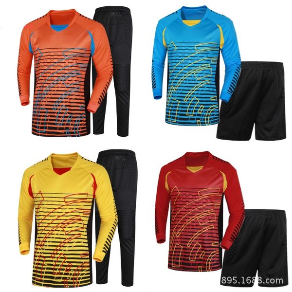 tracksuit sport suit professional football goalkeeper clothes longmen shorts / trousers, Gray
tracksuit sport suit professional football goalkeeper clothes longmen shorts / trousers, Gray