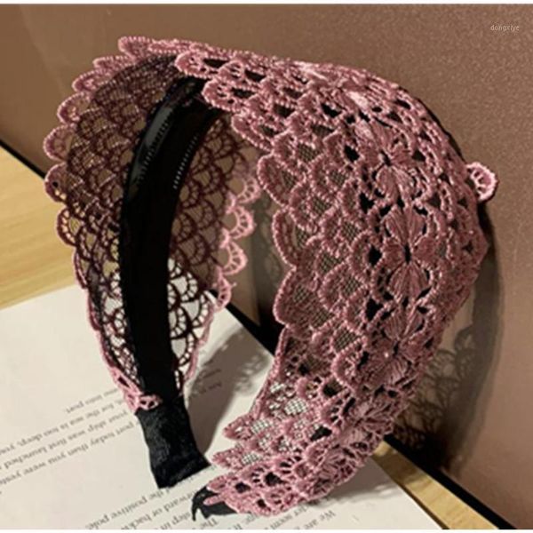 retro pink lace head band toothed for women daily headdress super wide hairband solid hair hoop adults face wash hairband1
retro pink lace head band toothed for women daily headdress super wide hairband solid hair hoop adults face wash hairband1