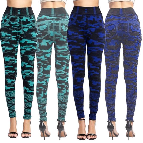 women's leggings women 2021 fashion faux denim jeans long pocket printing leggins summer casual pencil pants, Black
women's leggings women 2021 fashion faux denim jeans long pocket printing leggins summer casual pencil pants, Black