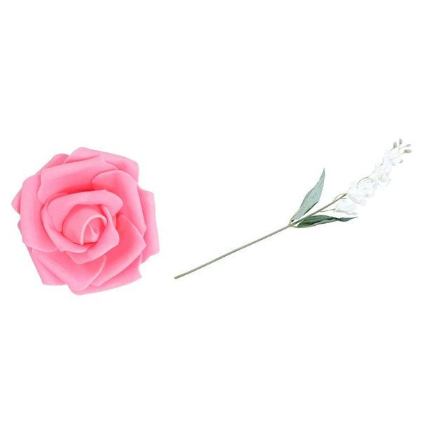 decorative flowers & wreaths 105pcs artificial wedding party decorations flower diy craft, 100pcs pink 5pcs white
decorative flowers & wreaths 105pcs artificial wedding party decorations flower diy craft, 100pcs pink 5pcs white