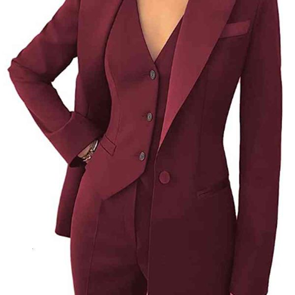 women's two piece pants burgundy pant suits office female suit stylish tuxedos lady slim fit casual 3 pieces blazer vest set 3jiu, White
women's two piece pants burgundy pant suits office female suit stylish tuxedos lady slim fit casual 3 pieces blazer vest set 3jiu, White