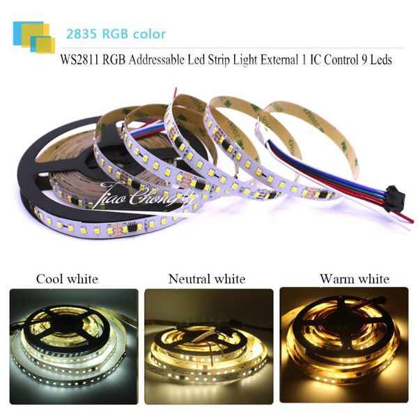 strips ws2811 2835 126led/m dc12v white/ warm white single color pixel addressable led strip flexible digital tape 5m
strips ws2811 2835 126led/m dc12v white/ warm white single color pixel addressable led strip flexible digital tape 5m