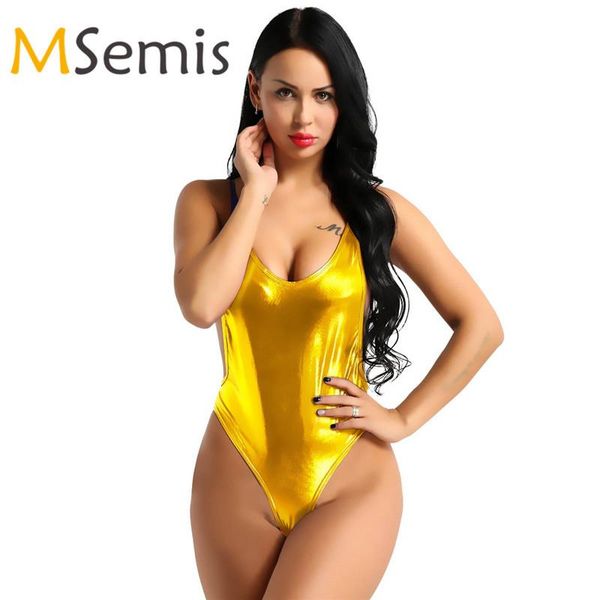 women's leather shiny swimsuits lingerie sleeveless beach bathing suit swimwear high cut thong leotard swim bodysuit one-piece suits
women's leather shiny swimsuits lingerie sleeveless beach bathing suit swimwear high cut thong leotard swim bodysuit one-piece suits