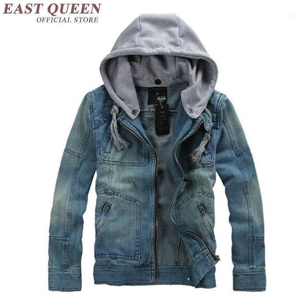 men's jackets autumn 2021 jean jacket oversized denim hoodies cowboy mens and coat plus size 4xl 5xl 2930 yq, Black;brown
men's jackets autumn 2021 jean jacket oversized denim hoodies cowboy mens and coat plus size 4xl 5xl 2930 yq, Black;brown