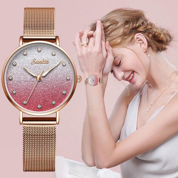 wristwatches suntka dress diamond watch for women waterproof rose gold gift clock quartz elegant ladies wrist watches +box, Slivery;brown
wristwatches suntka dress diamond watch for women waterproof rose gold gift clock quartz elegant ladies wrist watches +box, Slivery;brown