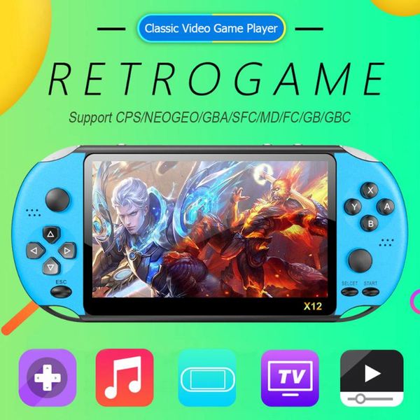 plus retro video game 5.1 inch handheld portable built-in 2000 games for psp fc gba nes player players
plus retro video game 5.1 inch handheld portable built-in 2000 games for psp fc gba nes player players