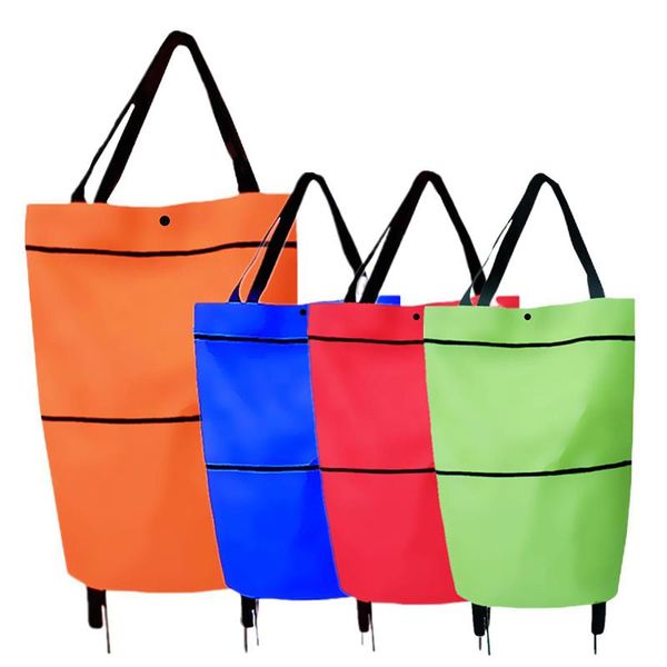 storage bags 2 in 1 foldable shopping cart collapsible two-stage zipper folding bag with wheels c1
storage bags 2 in 1 foldable shopping cart collapsible two-stage zipper folding bag with wheels c1