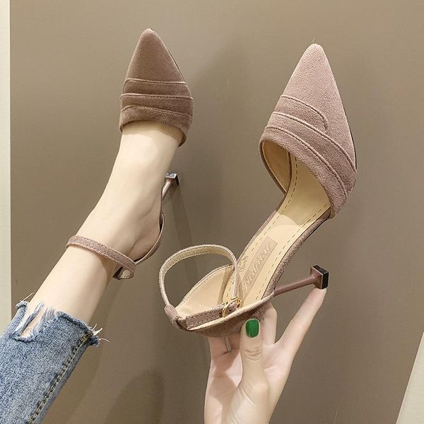 dress shoes 2021 summer style pointed-toe high heel extra wear-resistant thin heeled closed-toe low-cut women's, Black
dress shoes 2021 summer style pointed-toe high heel extra wear-resistant thin heeled closed-toe low-cut women's, Black
