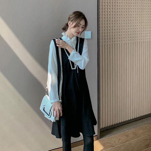 maternity dresses 612# dress spring autumn cotton a line patchwork long sleeves loose stylish pregnant women mom, White
maternity dresses 612# dress spring autumn cotton a line patchwork long sleeves loose stylish pregnant women mom, White