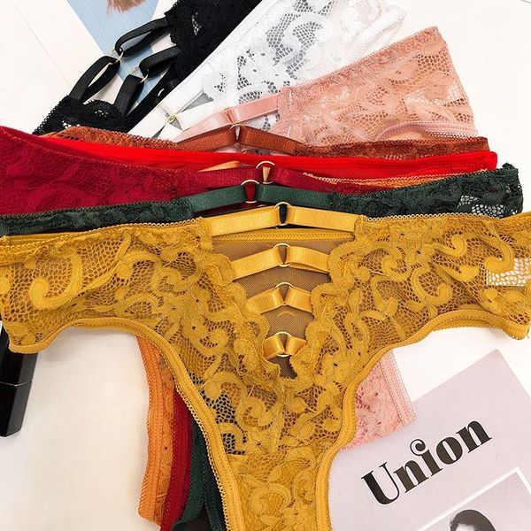 women's panties thong lace mid waist lingerie sensual seamless for women cotton crotch, Black;pink
women's panties thong lace mid waist lingerie sensual seamless for women cotton crotch, Black;pink
