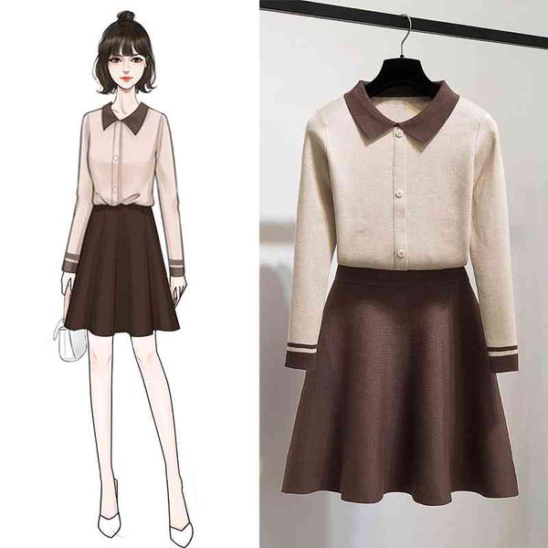 two piece dress ichoix style student outfit long turn-down sleeve collar + mini skirt set of two pieces 2 korean suit parts female kits zg3c, White
two piece dress ichoix style student outfit long turn-down sleeve collar + mini skirt set of two pieces 2 korean suit parts female kits zg3c, White