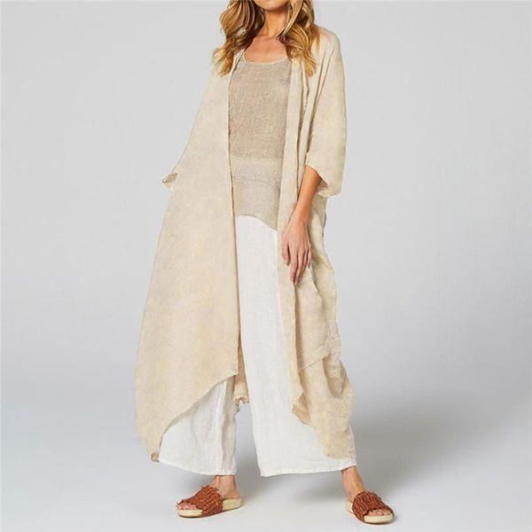 women's jackets fashion women linen shawl solid ladies kimono cardigan summer long beach cover up blouse beachwear talla grande mujer j, Black;brown
women's jackets fashion women linen shawl solid ladies kimono cardigan summer long beach cover up blouse beachwear talla grande mujer j, Black;brown