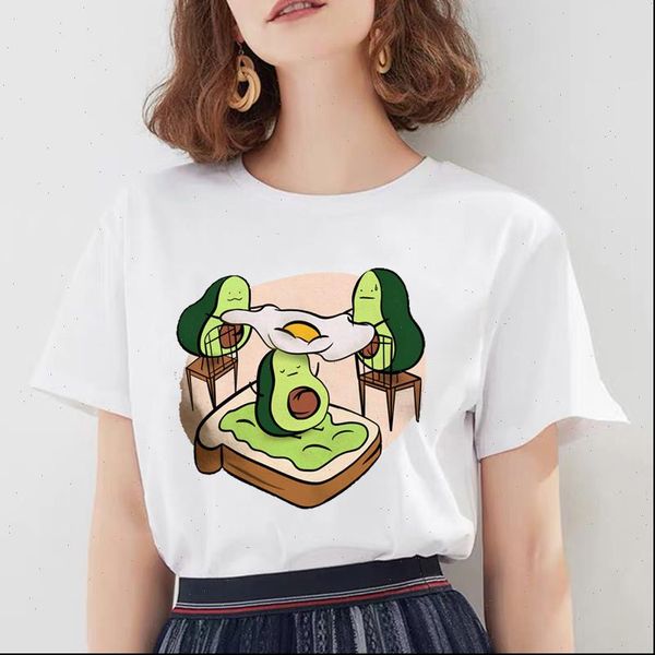 fashion kawaii avocado printed tshirts women funny cartoon short sleeve cute t shirt harajuku tees clothe, White
fashion kawaii avocado printed tshirts women funny cartoon short sleeve cute t shirt harajuku tees clothe, White
