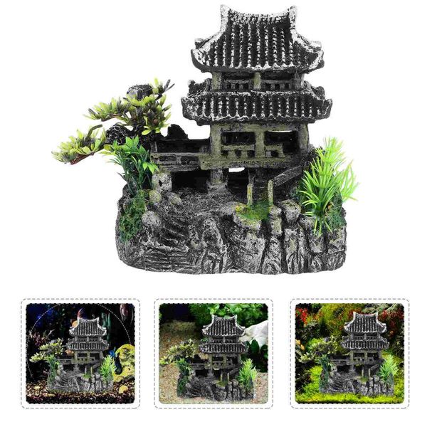 decorations creative artificial hill house decoration exquisite landscape resin crafts for aquarium fish tank decor (building)
decorations creative artificial hill house decoration exquisite landscape resin crafts for aquarium fish tank decor (building)