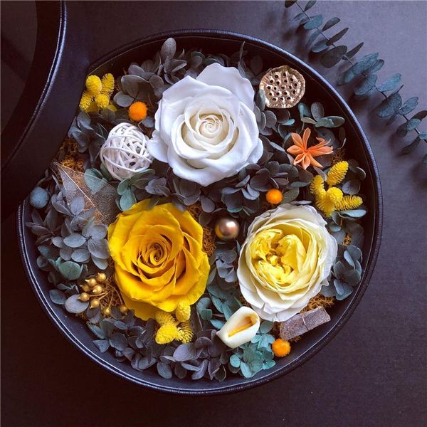 decorative flowers & wreaths eternal rose gift box natural dried preserved gifts for lover girlfriend valentine's day diy wedding suppl
decorative flowers & wreaths eternal rose gift box natural dried preserved gifts for lover girlfriend valentine's day diy wedding suppl