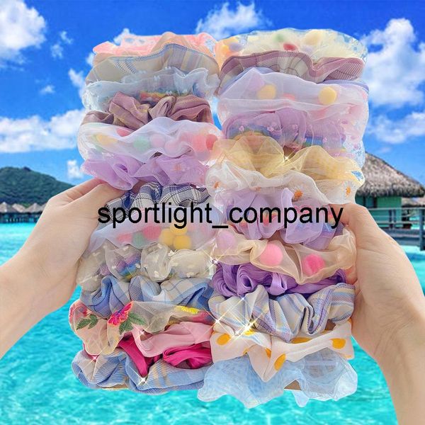 4/3/2/1 pcs/set fashion bow-knot floral scrunchies set for woman ponytail ties rope elastic hair bands korean hair accessories, Slivery;white
4/3/2/1 pcs/set fashion bow-knot floral scrunchies set for woman ponytail ties rope elastic hair bands korean hair accessories, Slivery;white