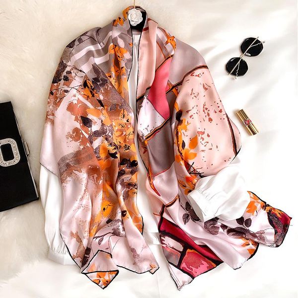 scarves real silk scarf head band fashion lady hair foulard floral shawl and wraps for women bandana hijab female neckerchief 2021, Blue;gray
scarves real silk scarf head band fashion lady hair foulard floral shawl and wraps for women bandana hijab female neckerchief 2021, Blue;gray