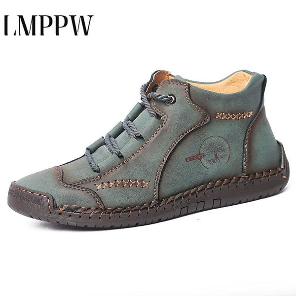 boots 2021 men big size winter handmade casual leather outdoor sneakers non-slip mens hiking work shoes ankle 2a, Black
boots 2021 men big size winter handmade casual leather outdoor sneakers non-slip mens hiking work shoes ankle 2a, Black