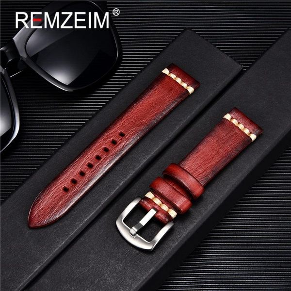 watch bands remzeim 18 20 22 24mm oil skin genuine leather strap for samsung galaxy 46mm gear s3 frontier classic watchband 7 color, Black;brown
watch bands remzeim 18 20 22 24mm oil skin genuine leather strap for samsung galaxy 46mm gear s3 frontier classic watchband 7 color, Black;brown
