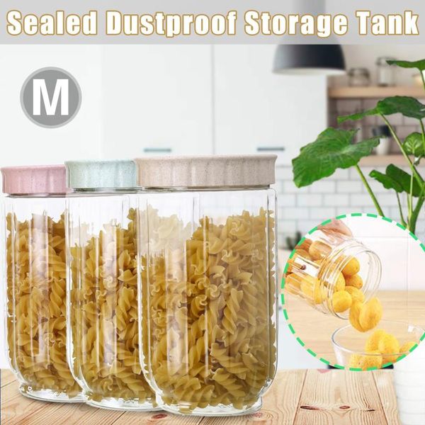 storage bottles & jars simple multicolor kitchen grains sealed jar plastic transparent household tank keeping dry tool
storage bottles & jars simple multicolor kitchen grains sealed jar plastic transparent household tank keeping dry tool