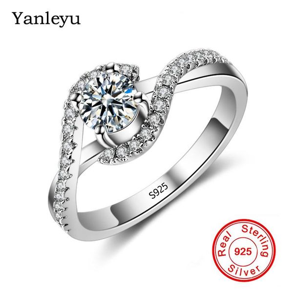 wedding rings 95% off yanleyu authentic 925 sterling silver twisted for women clear zircon cz engagement jewelry pr182, Slivery;golden
wedding rings 95% off yanleyu authentic 925 sterling silver twisted for women clear zircon cz engagement jewelry pr182, Slivery;golden