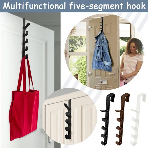 hooks & rails over the door hook hanger | 5-hook heavy-duty organizer rack for coats, hats housekeeping organizers coat hat up iron d4
hooks & rails over the door hook hanger | 5-hook heavy-duty organizer rack for coats, hats housekeeping organizers coat hat up iron d4