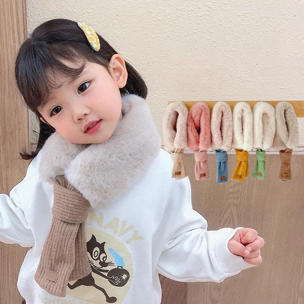 scarves autumn and winter children scarf fur plush thick warm cross neck collar knitted baby boys girls, Blue;gray
scarves autumn and winter children scarf fur plush thick warm cross neck collar knitted baby boys girls, Blue;gray