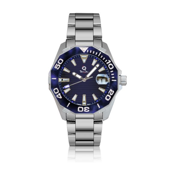 new arrival 300m men's watch automatic mechanical movement blue dial ceramic bezel stainless steel strap tag, Slivery;brown
new arrival 300m men's watch automatic mechanical movement blue dial ceramic bezel stainless steel strap tag, Slivery;brown