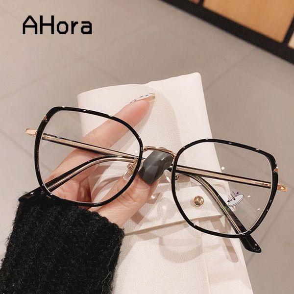 ahora 2021 ultralight polygon optical eyeglasses metal anti blue light transparent glasses frame for women&men computer goggles fashion sung, Black
ahora 2021 ultralight polygon optical eyeglasses metal anti blue light transparent glasses frame for women&men computer goggles fashion sung, Black
