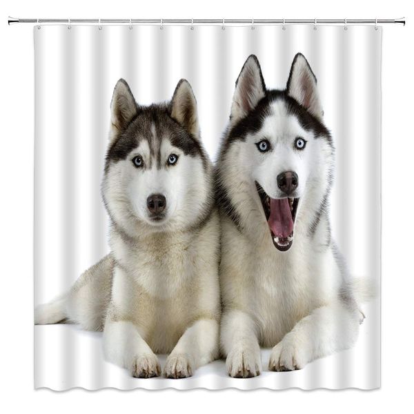 sztnsm dogs shower curtain funny cute husky pet dog animal couple, 70x70 inch polyester fabric bathroom accessories curtains
sztnsm dogs shower curtain funny cute husky pet dog animal couple, 70x70 inch polyester fabric bathroom accessories curtains