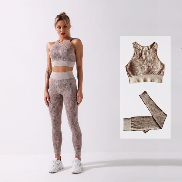 snake print sport outfits seamless yoga set workout sportswear women vest bra high waist leggings 2pcs running fitness suit new, White;red
snake print sport outfits seamless yoga set workout sportswear women vest bra high waist leggings 2pcs running fitness suit new, White;red
