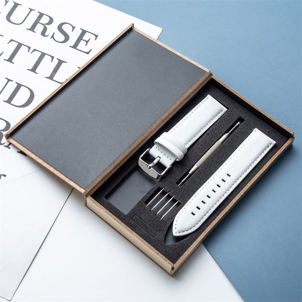 white leather strap 12 13 14 17 18 19 20 22mm men's and women's stainless steel pin buckle, Black;brown
white leather strap 12 13 14 17 18 19 20 22mm men's and women's stainless steel pin buckle, Black;brown