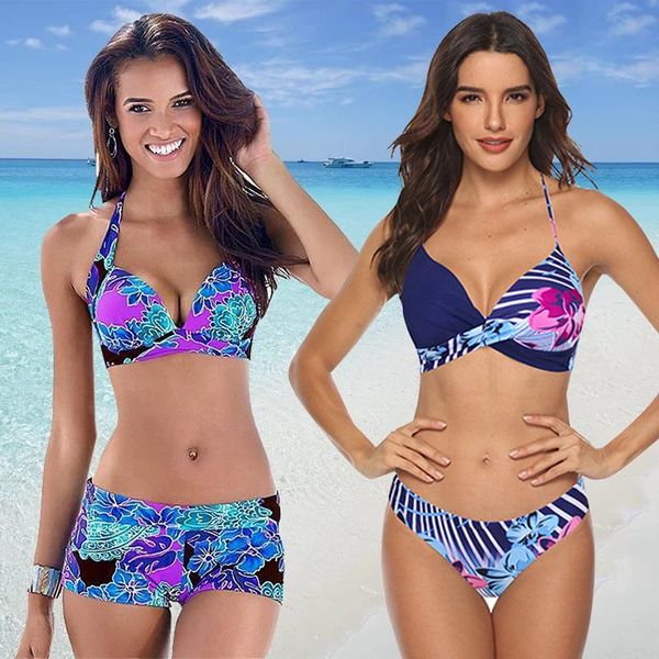 women's swimwear muolux 2021 women bikini set backless floral print tankini swimsuit retro bathing suit plus size xxxl two piece biquin, White;black
women's swimwear muolux 2021 women bikini set backless floral print tankini swimsuit retro bathing suit plus size xxxl two piece biquin, White;black