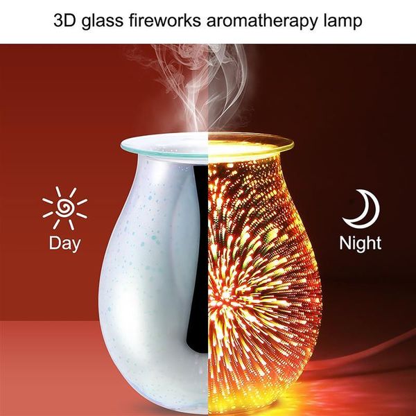 fragrance lamps electric essential aroma oil wax melt incense burner 3d glass firework lamp home decoration birthday gifts
fragrance lamps electric essential aroma oil wax melt incense burner 3d glass firework lamp home decoration birthday gifts