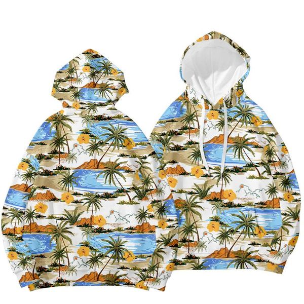 men's hoodies & sweatshirts hawaiian landscape printed couple men women hip hop casual streetwear loose pullover oversize 6xl, Black
men's hoodies & sweatshirts hawaiian landscape printed couple men women hip hop casual streetwear loose pullover oversize 6xl, Black