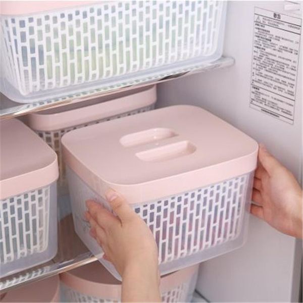 storage bottles & jars double layer food container with drain basket kitchen refrigerator box multi-capacity fruit vegetables
storage bottles & jars double layer food container with drain basket kitchen refrigerator box multi-capacity fruit vegetables