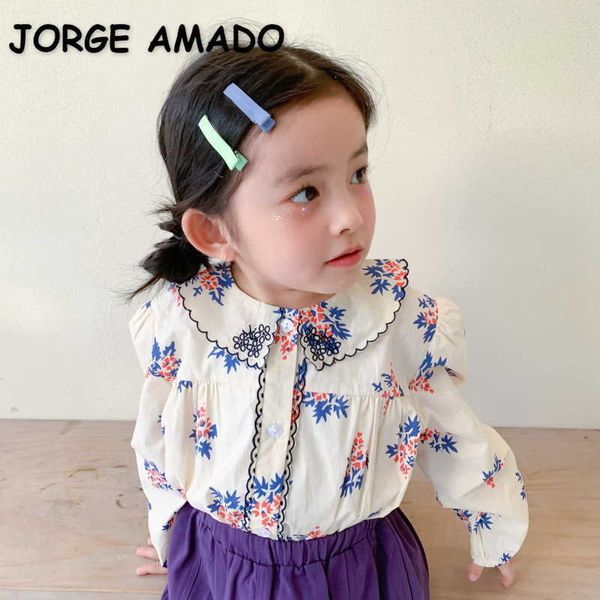 wholesale spring korean style girls shirts ruffles purple peter pan collar princess blouses children clothes e669 210610, White;black
wholesale spring korean style girls shirts ruffles purple peter pan collar princess blouses children clothes e669 210610, White;black