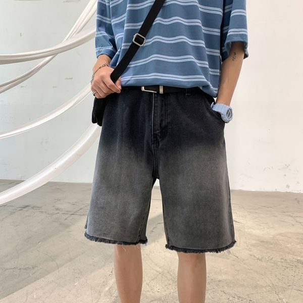 men's jeans summer cotton denim shorts fashion retro gradient men streetwear loose hip-hop mens s-2xl rdfe, Blue
men's jeans summer cotton denim shorts fashion retro gradient men streetwear loose hip-hop mens s-2xl rdfe, Blue