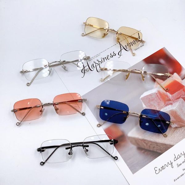 sunglasses 2021 high-quality children eyeglasses square frameless retro kids outdoor beach sun glasses baby shades protection uv, Blue
sunglasses 2021 high-quality children eyeglasses square frameless retro kids outdoor beach sun glasses baby shades protection uv, Blue