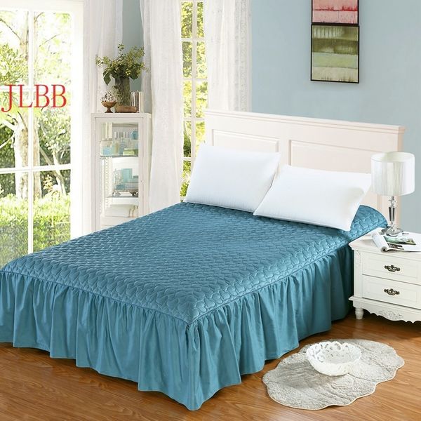 bed skirt thicken quilted bedskirt 100% cotton elastic spread with ruffle 180*200 fitted sheet pastoral home ding cover 1pc f70y
bed skirt thicken quilted bedskirt 100% cotton elastic spread with ruffle 180*200 fitted sheet pastoral home ding cover 1pc f70y