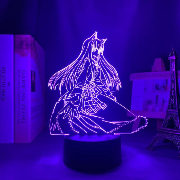 night lights anime led light spice and wolf holo figure for bedroom decor nightlight manga birthday gift room 3d lamp acrylic
night lights anime led light spice and wolf holo figure for bedroom decor nightlight manga birthday gift room 3d lamp acrylic