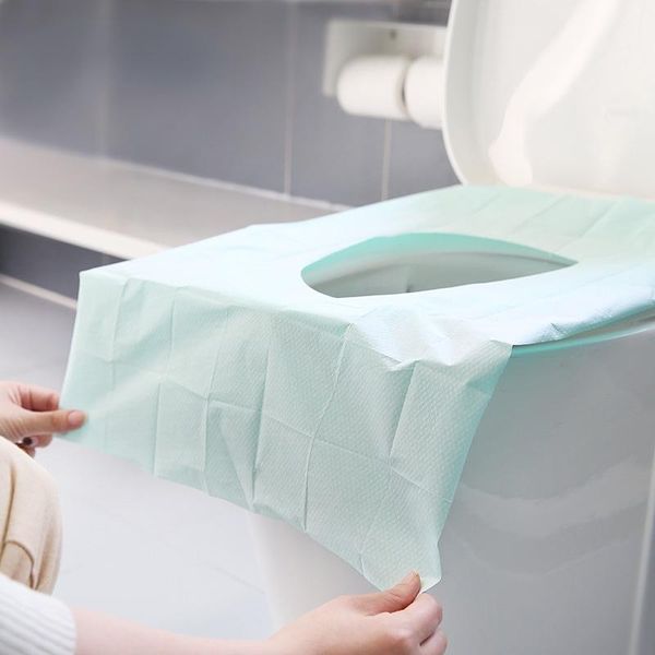 toilet seat covers 10 pieces / bag disposable pad native wood pulp paper pe film simple portable travel paste nighttool set
toilet seat covers 10 pieces / bag disposable pad native wood pulp paper pe film simple portable travel paste nighttool set